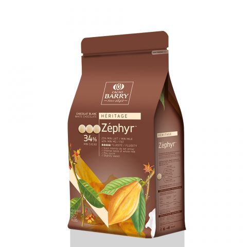 WHITE CHOCOLATE - ZÉPHYR™ 34% - PISTOLS - 5KG BAG