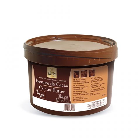 Cocoa butter - Deodorized Cocoa Butter - pistols - 4kg bucket