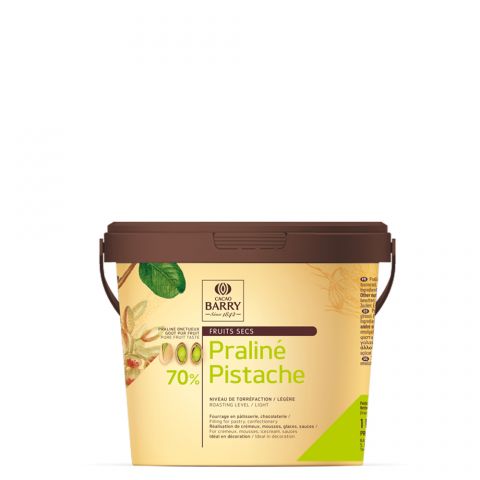 PRALINÉ - 70% PISTACHIOS - PASTE - 1KG BAG