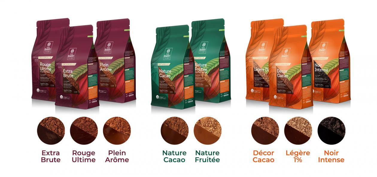 cacao powder collection