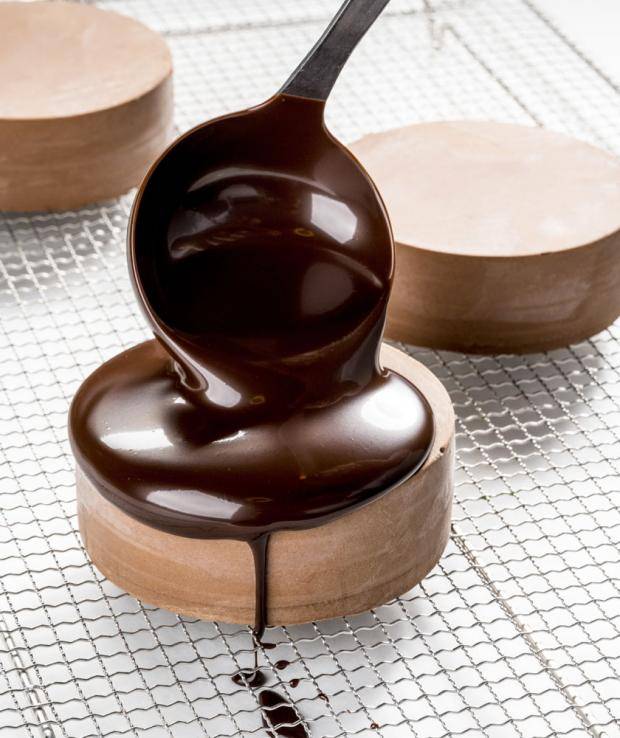 cocoa glaze