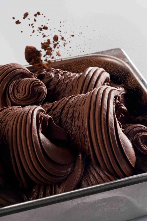 Chocolate sorbet