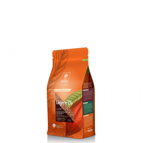 CACAO POWDER - LÉGÈRE 1% - POWDER - 0.75 KG BAG