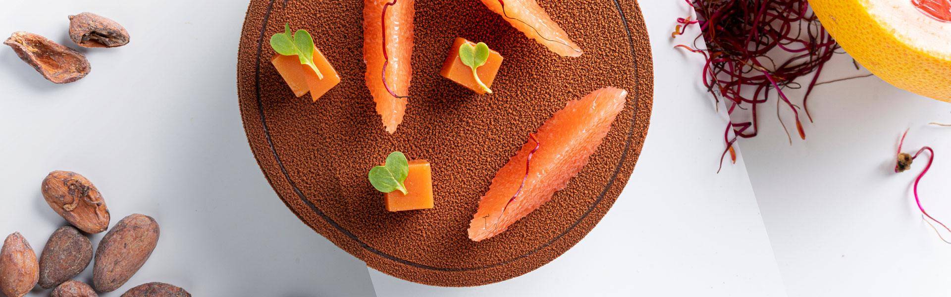 evocao chocolate tart by pastry chef ramon morato