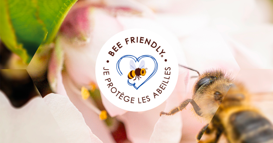 BEE FRIENDLY Label