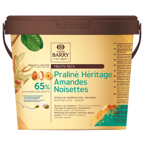 Praliné 65% Héritage Almonds Hazelnuts